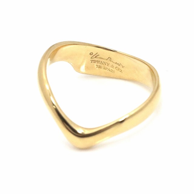 ティファニー TIFFANY&Co. 11号 リング K18 YG イエローゴールド 750 指輪 レディース 90174094 【中古】BJ｜au  PAY マーケット