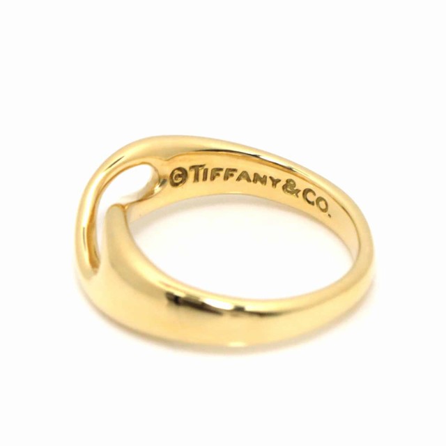 ティファニー TIFFANY&Co. インフィニティ 10号 リング K18 YG 