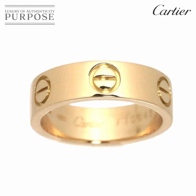 絶妙 カルティエ ラブリング#57 イエロー Cartier 90179462 ゴールド