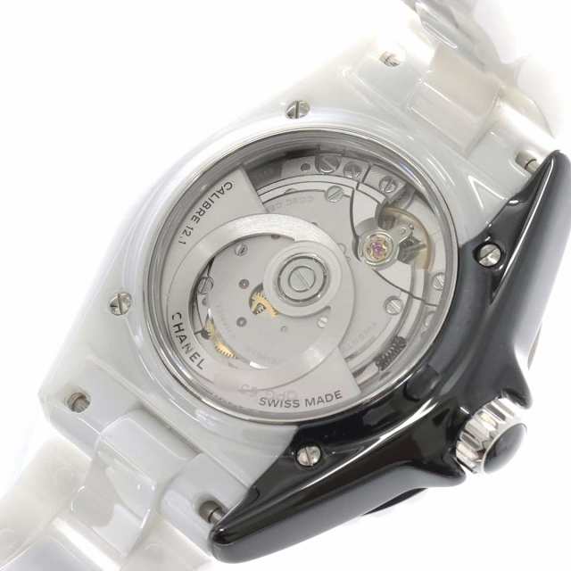 新品同様 シャネル J12 パラドックス 38mm H6515 メンズ 腕時計 デイト ...