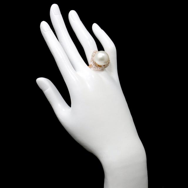 リング 指輪 ダイヤリング K18PG ダイヤモンド ピンクゴールド 750  