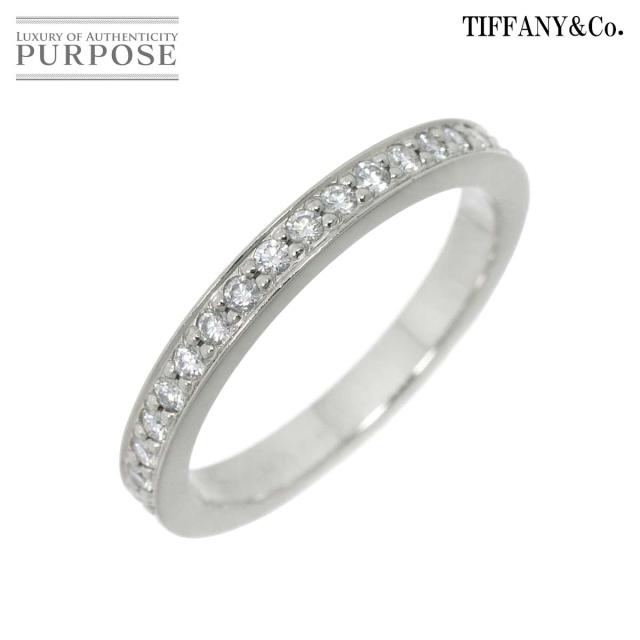 ティファニー TIFFANY&Co. ノヴォ 6.5号 リング ハーフ ダイヤ Pt 
