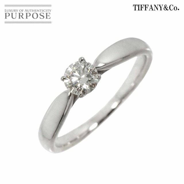 ティファニー TIFFANY&Co. ハーモニー ダイヤ 0.27ct E/VS2/3EX 7号 リング Pt プラチナ 指輪 鑑定書 レディース 90240604 【中古】BJ