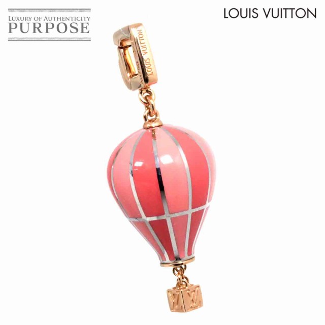 ルイ ヴィトン LOUIS VUITTON モンゴルフィエール ペンダント トップ K18 PG WG 750 気球 チャーム レディース 90242997 【中古】BJの通販は