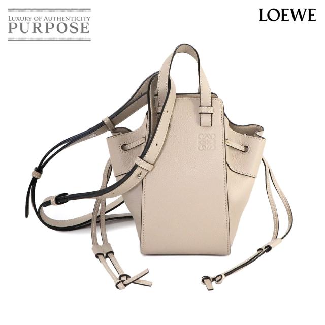 未使用 展示品 ロエベ バッグ ハンモック ドローストリング ミニ 2way ハンド ショルダー バッグ レディース 90243348 【中古】ブランド