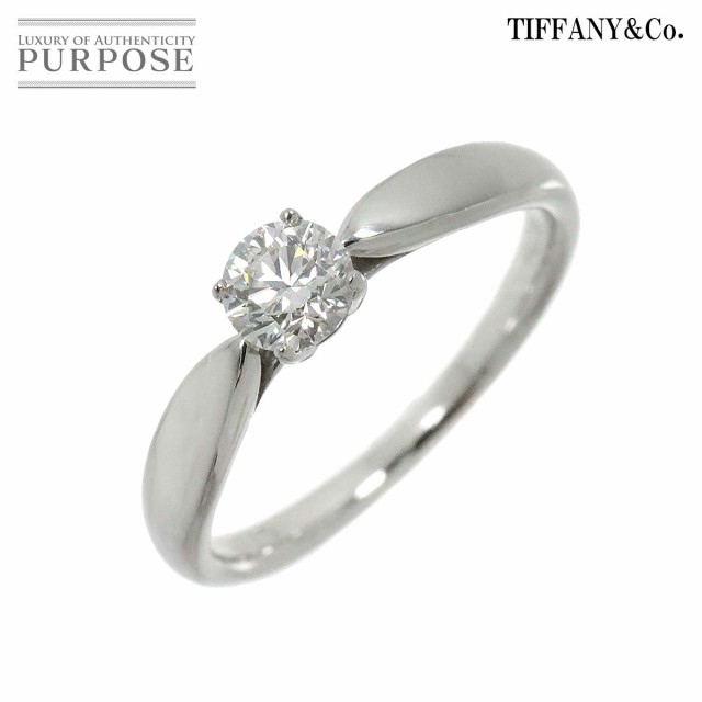 ティファニー TIFFANY&Co. ハーモニー ダイヤ 0.27ct F/VVS1/3EX 5.5号 リング Pt プラチナ 指輪 レディース 90244914 【中古】BJ