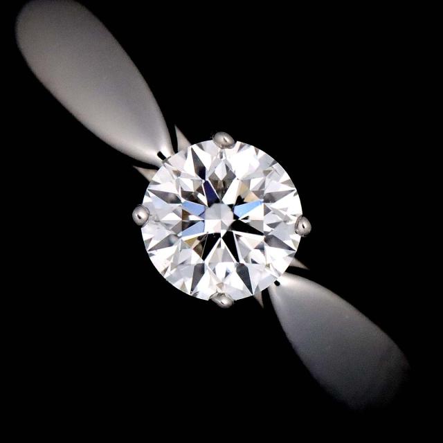 ティファニー Ptハーモニーリング　プラチナ ティファニー TIFFANY&Co. ハーモニー ダイヤ 0.27ct F/VVS1/3EX