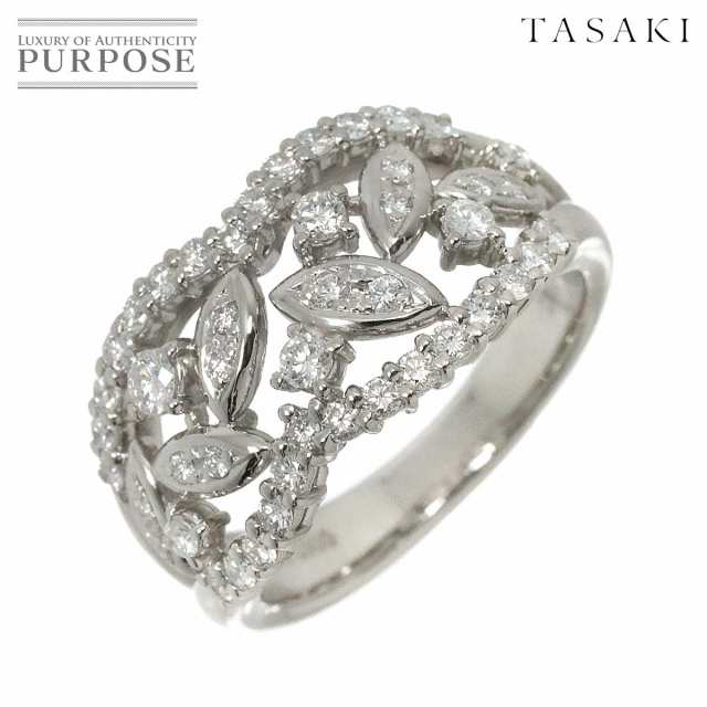 タサキ TASAKI 12号 リング ダイヤ 0.64ct Pt プラチナ 田崎真珠 指輪 レディース 90245737 【中古】BJ