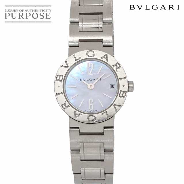 ブルガリ BVLGARI ブルガリブルガリ BB23SS レディース 腕時計 デイト ホワイトシェル クォーツ BVLGARIBVLGARI 90246390 【中古】時計