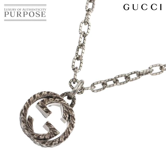 GUCCI インターロッキングネックレス 45cm GUCCI グッチ ネックレス インターロッキングG 678651 J8400