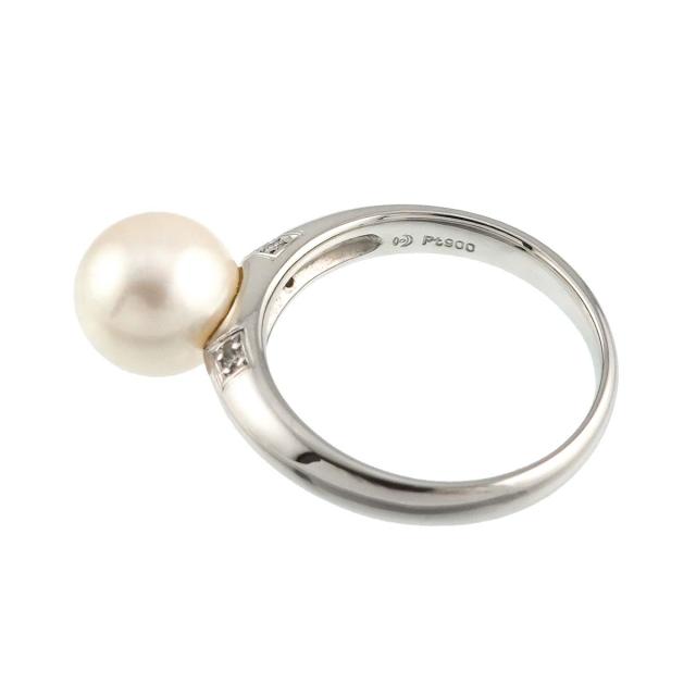 タサキ TASAKI 13.5号 リング アコヤ真珠 8.8mm ダイヤ 0.03ct タサキ TASAKI 13.5号 リング アコヤ真珠 8.8mm ダイヤ 0.03ct