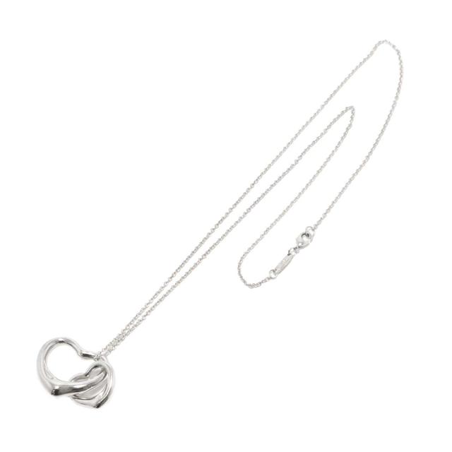 ティファニー TIFFANY&Co. ダブル オープンハート ネックレス 幅
