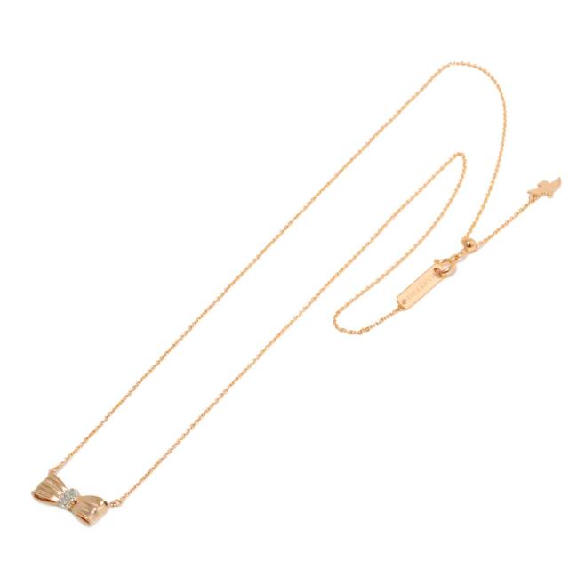 本物 ニナリッチ NINA RICCI ピンククォーツ ダイヤモンド K18 WG YG コンビ K18 YG ネックレス ホワイトゴールド イエローゴールド 本物 ニナリッチ NINA RICCI ピンククォーツ ダイヤモンド K18 WG YG