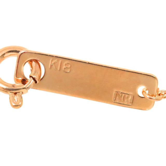 本物 ニナリッチ NINA RICCI ピンククォーツ ダイヤモンド K18 WG YG コンビ K18 YG ネックレス ホワイトゴールド イエローゴールド 本物 ニナリッチ NINA RICCI ピンククォーツ ダイヤモンド K18 WG YG