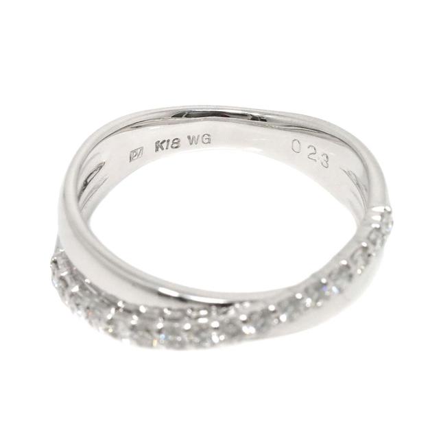 ポンテヴェキオ Ponte Vecchio 8号 リング ダイヤ 0.23ct K18 WG  