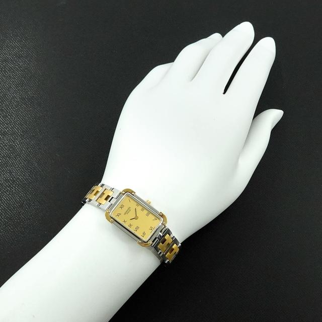 エルメス クロアジュール CR1.240 コンビ クォーツ レディース 腕時計 HERMES エルメス レディース腕時計 クロアジュール QZ GP/SS