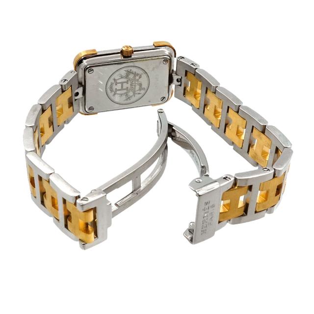 【極美品】エルメス クロアジュール CR1.240 コンビ 腕時計 電池交換済 エルメス(HERMES)エルメス クロアジュール 腕時計 時計