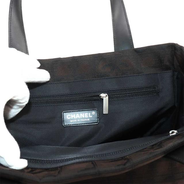 未使用 展示品 シャネル バッグ ニュートラベルライン トート PM バッグ ナイロンジャガード レディース 90263183 【中古】ブランドの通販は