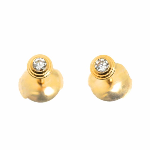 カルティエ Cartier ダムール ダイヤ ピアス XS K18 YG 750 ディアマン レジェ【証明書付き】レディース 90263831 【中古】BJの通販は