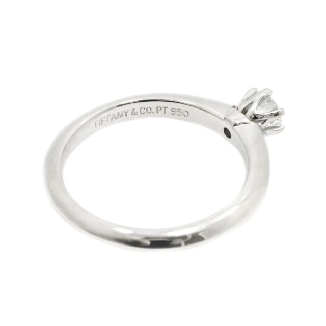 ティファニー TIFFANY&Co. ソリティア 8号 リング ダイヤ 0.18ct Pt  