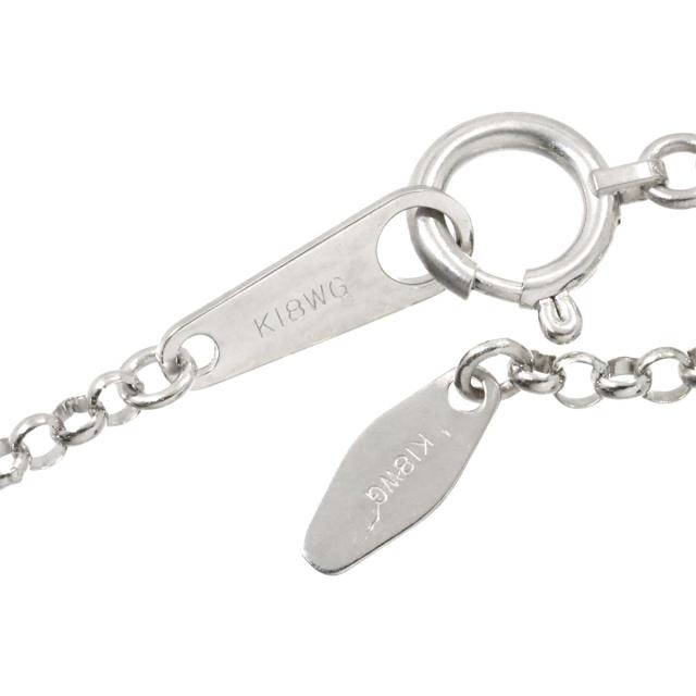 タサキ TASAKI アメジスト ダイヤ 0.04ct シェル ネックレス