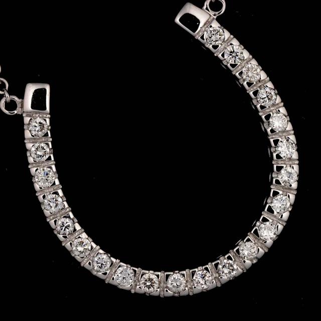 スタージュエリー Star Jewelry ホースシュー ダイヤ ネックレス