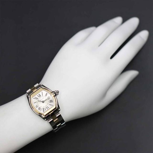 カルティエ ロードスター SM コンビ W62026Y4 レディース 腕時計  