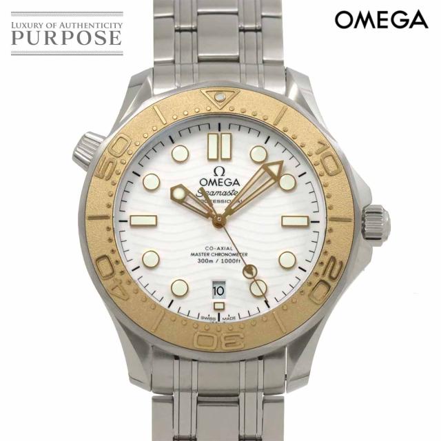 オメガ シーマスター ダイバー 300M パリ2024 コンビ 522 21 42 20 04 001 メンズ 腕時計 デイト K18YG 自動巻き 90267550 【中古】時計の通販は 427,200円