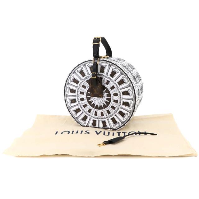 未使用 展示品 ルイ ヴィトン 小物 ボワット シャポー 30 帽子 ケース