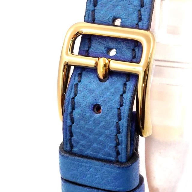 HERMES ケリーウォッチ レディース ブルー