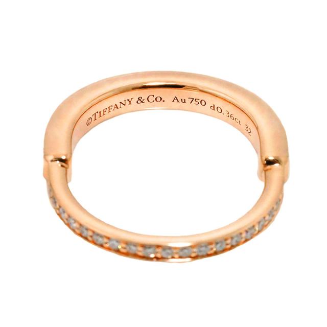 極美品 付属品付き ティファニー Tトゥルー ナロー リング 9号 k18 brj10000000109680-1.jpg