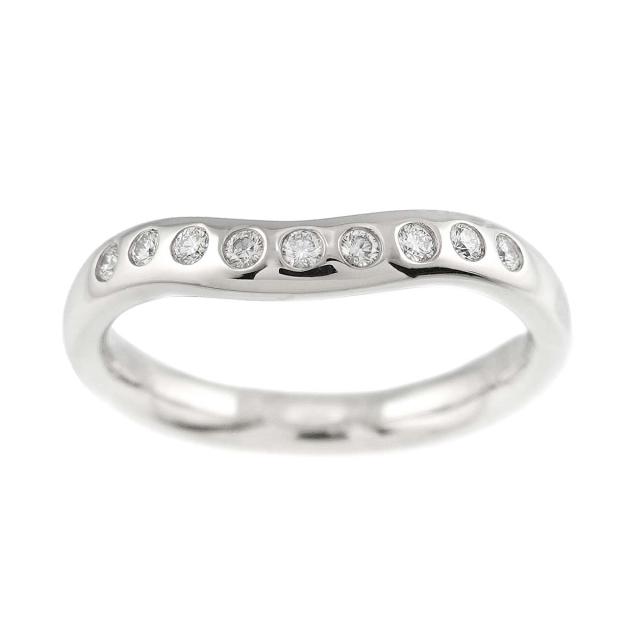 ティファニー TIFFANY&Co. ワイド カーブド バンド 8.5号 リング ティファニー TIFFANY&Co. ワイド カーブド バンド 8.5号 リング