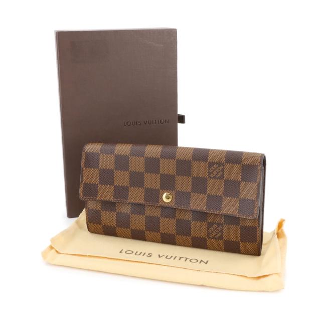 ルイヴィトン 長財布 ダミエ エベヌ ポルトフォイユ サラ N61734 ルイヴィトン 長財布 ダミエ エベヌ ポルトフォイユ サラ N61734