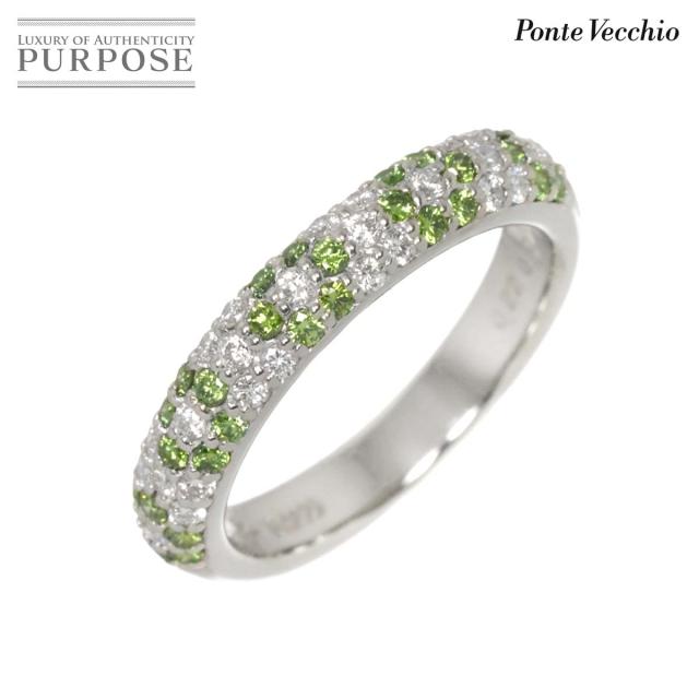 ポンテヴェキオ Ponte Vecchio 8号 リング ダイヤ 0.50ct K18 WG