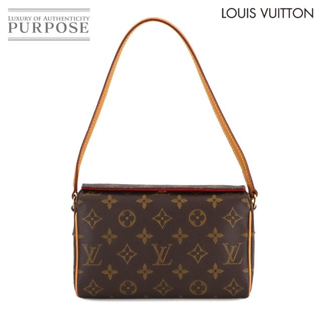 新品同様 ルイ ヴィトン バッグ モノグラム レシタル ワンショルダー バッグ ブラウン M51900 レディース 90276896 【中古】ブランド