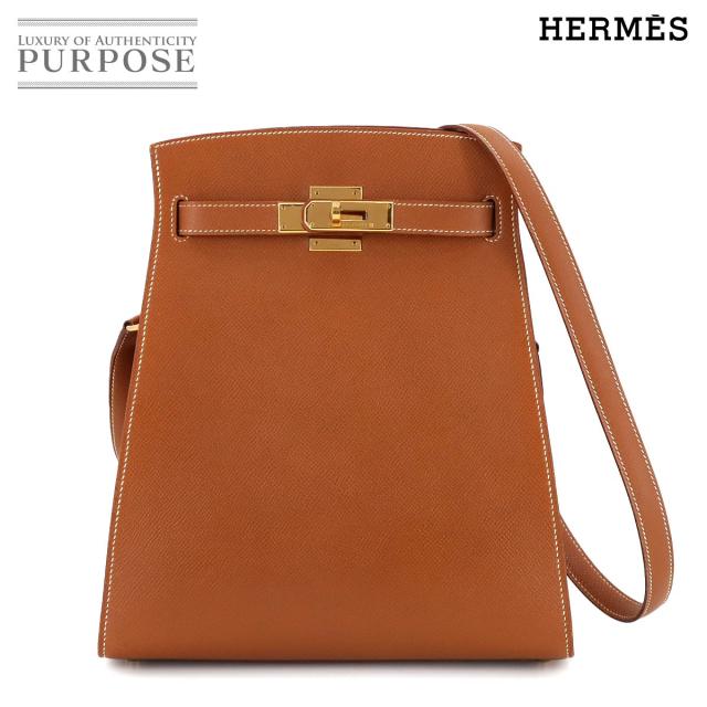 エルメス バッグ ケリー スポーツ MM ショルダー バッグ クシュベル エプソン ゴールド 金具 レディース 90276904 【中古】ブランド