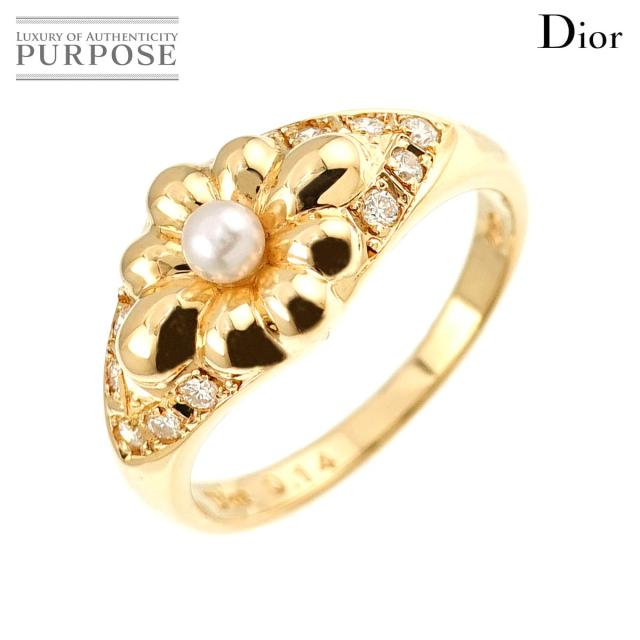 Dior ディオール 750 K18 リング 指輪 11号 ダイヤモンド