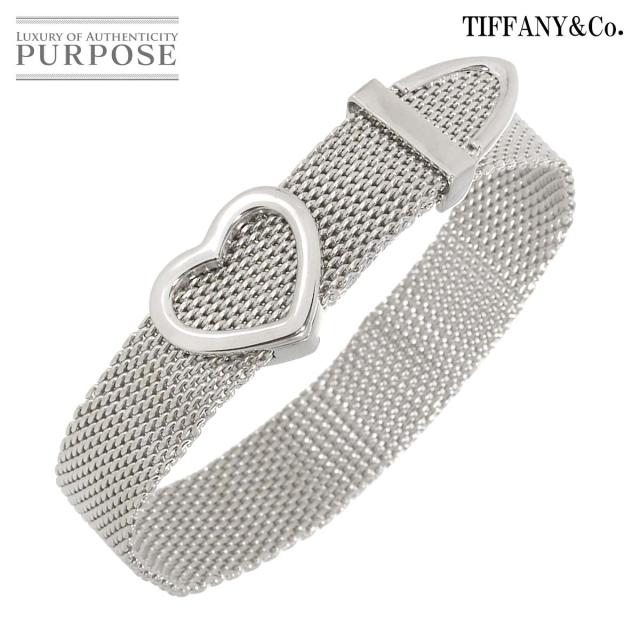 TIFFANYティファニー　サマセット ハートメッシュ ブレスレット TIFFANYティファニー サマセット ハートメッシュ ブレスレット