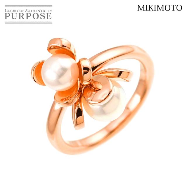 MIKIMOTO アコヤ真珠リング K18 MIKIMOTO ミキモト アコヤパールリング