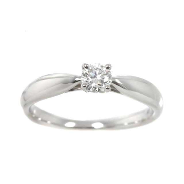 正規品　ティファニー　プラチナ&ダイヤリング VVS1 美品 正規品 ティファニー プラチナ&ダイヤリング VVS1 美品