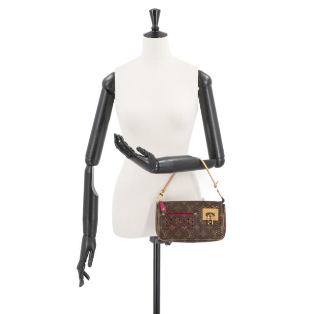 新品同様 ルイ ヴィトン バッグ モノグラム ペルフォ ポシェット