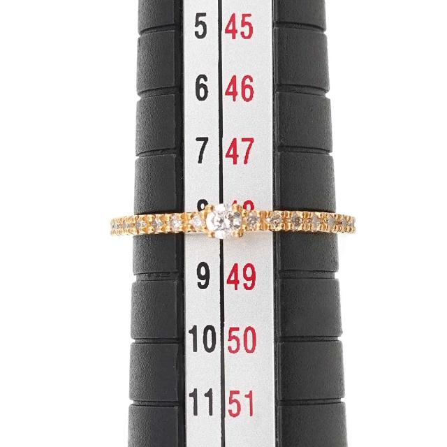 ヨンドシー 4℃ リング 指輪 7.5号 レディース 中古