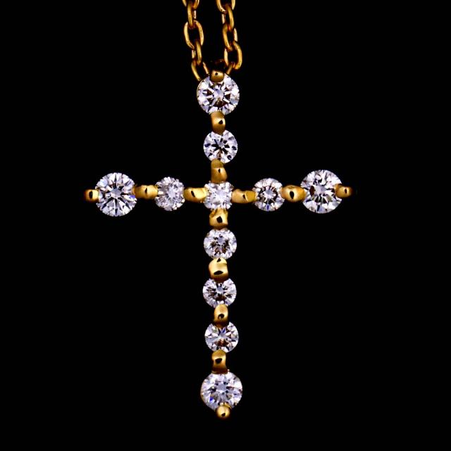 スタージュエリー クロッシングスターリング k18 ダイヤ クロッシング