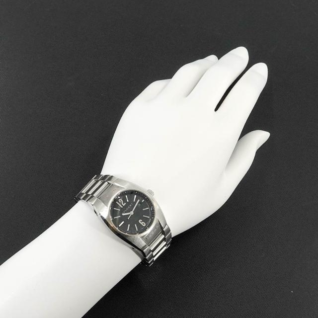 ブルガリ エルゴン EG30S ブラック クォーツ デイト レディース 腕時計 楽天市場】ブルガリ BVLGARI エルゴン クォーツ EG30S ブラック文字盤