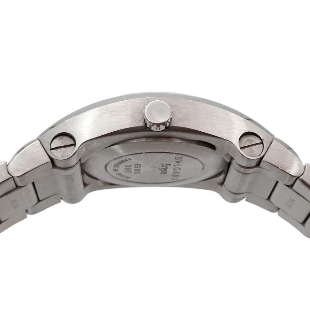 ブルガリ エルゴン EG30S レディース 腕時計 デイト ブラック クォーツ