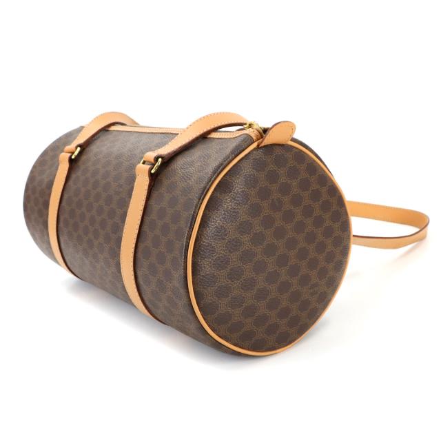 新品同様 セリーヌ バッグ マカダム ボストン ハンド バッグ PVC