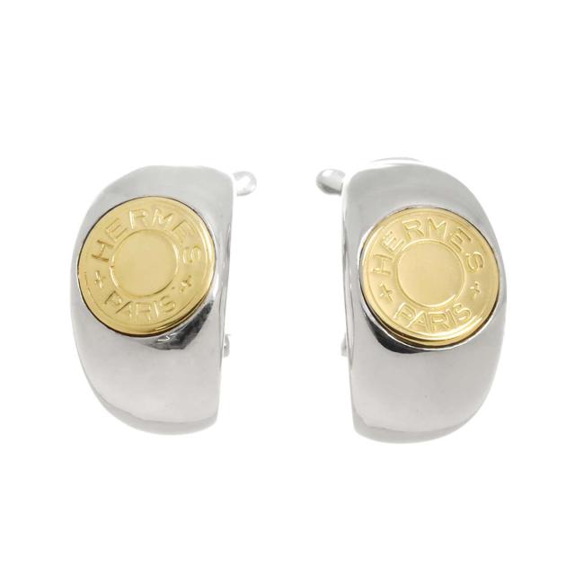 エルメスHERMES イエロー ピアス　アクセサリー　両耳用 エルメスHERMES イエロー ピアス アクセサリー 両耳用