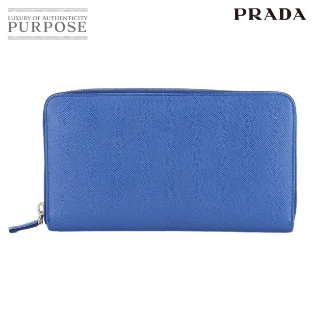 メンズ プラダ ラウンドファスナー長財布 サフィアーノ ブラック プラダ ラウンドファスナー 長財布 ec-23598 ブラック NERO 2M1411