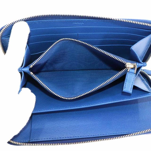 プラダ 財布 ラウンドファスナー 長財布 トラベルケース サフィアーノ