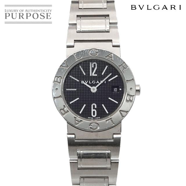 【美品】【セール中‼️】BVLGARI ブルガリ 腕時計 ウォッチ BB26SS 中古)BVLGARI ブルガリ ブルガリ・ブルガリ ブラック クォーツ